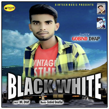 Black White