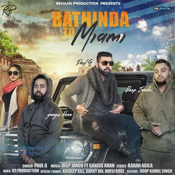 Bathinda To Miami