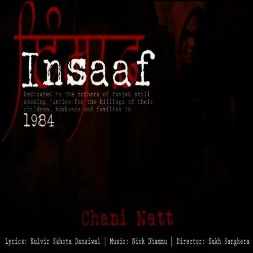 Insaaf Chani Natt Mp3 Download Song - Mr-Punjab