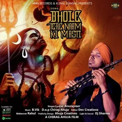 Bhole Tere Naam Ki Masti Anurajveer Mp3 Download Song - Mr-Punjab