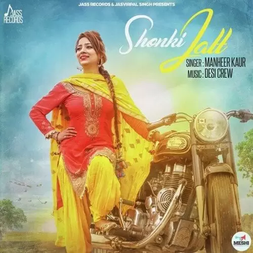 Shonki Jatt Manheer Kaur Mp3 Download Song - Mr-Punjab
