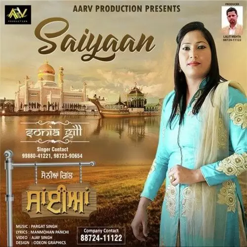 Saiyaan Sonia Gill Mp3 Download Song - Mr-Punjab