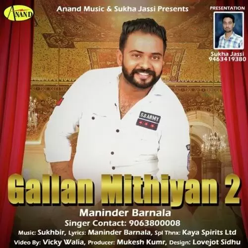 Gallan Mithiyan 2 Maninder Barnala Mp3 Download Song - Mr-Punjab