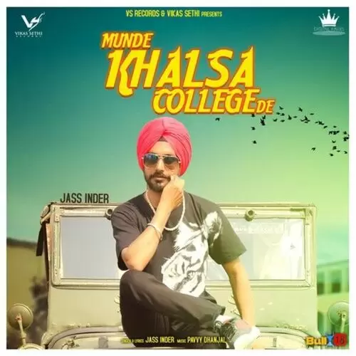 Munde Khalsa College De Jass Inder Mp3 Download Song - Mr-Punjab