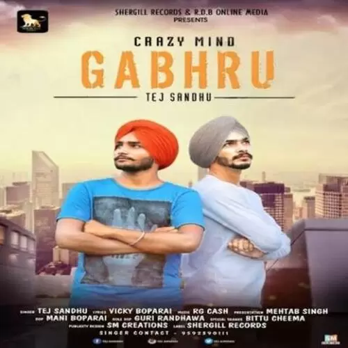 Crazy Mind Gabhru Tej Sandhu Mp3 Download Song - Mr-Punjab