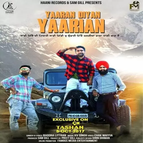 Yaaran Diyan Yaarian Bhoora Littaran Mp3 Download Song - Mr-Punjab