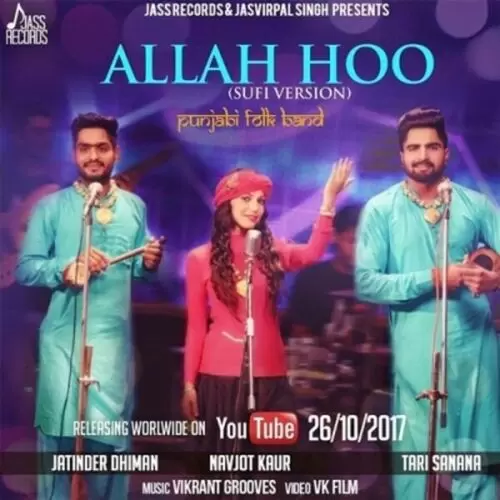 Allah Hoo (Cover Song) Navjot Kaur Mp3 Download Song - Mr-Punjab