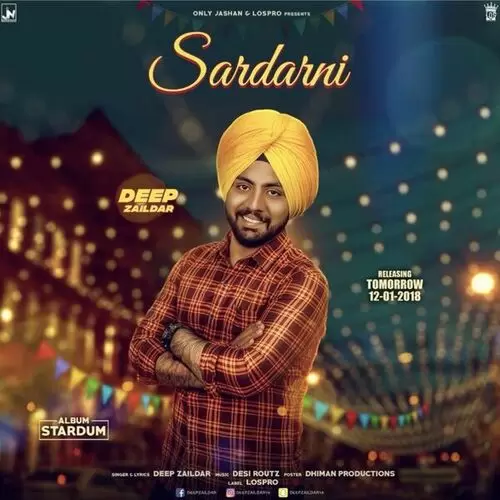 Sardarni Deep Zaildar Mp3 Download Song - Mr-Punjab