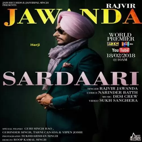 Sardaari Rajvir Jawanda Mp3 Download Song - Mr-Punjab