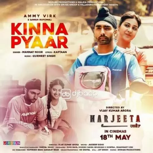 Kinna Pyaar Mannat Noor Mp3 Download Song - Mr-Punjab