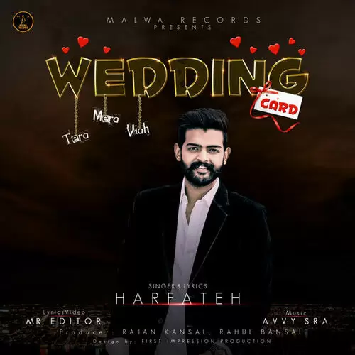 Wedding Card Harfateh Mp3 Download Song - Mr-Punjab
