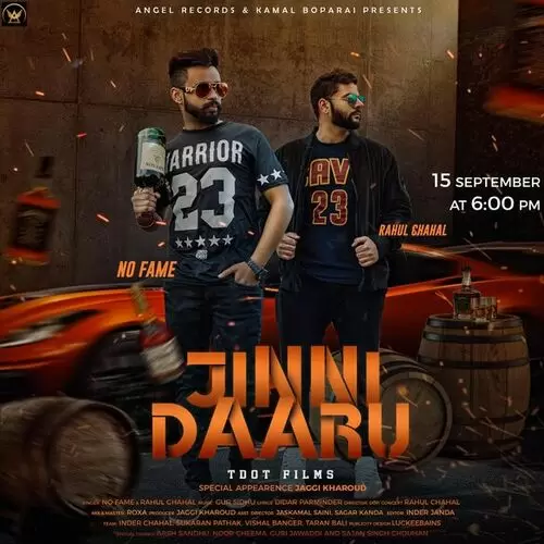 Jinni Daaru Feat Rahul Chahal No Fame Mp3 Download Song - Mr-Punjab