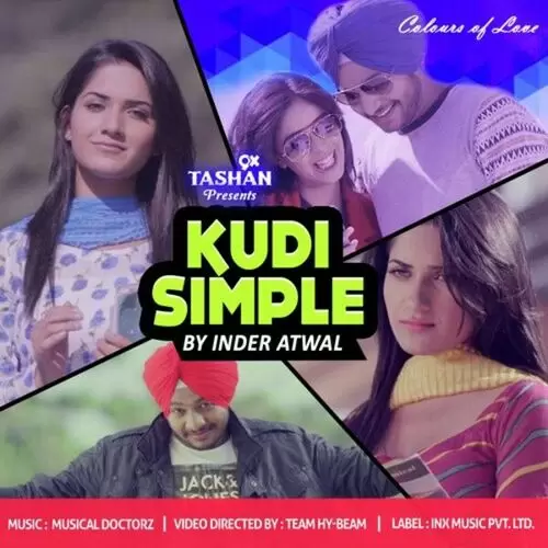 Kudi Simple Inder Atwal Mp3 Download Song - Mr-Punjab