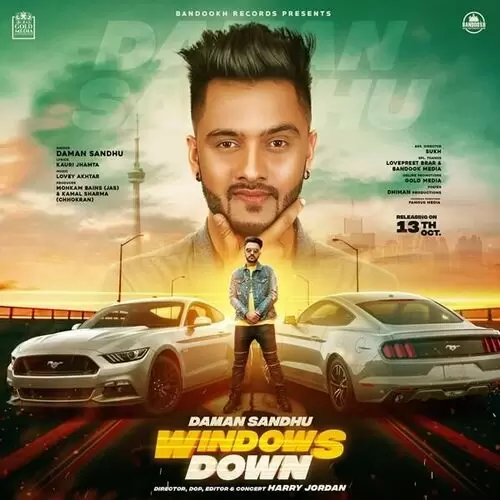 Windows Down Daman Sandhu Mp3 Download Song - Mr-Punjab