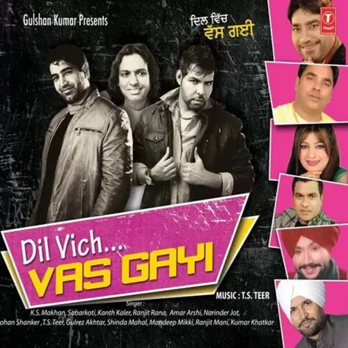 Dil Vich Vas Gayi K.S. Makhan Mp3 Download Song - Mr-Punjab