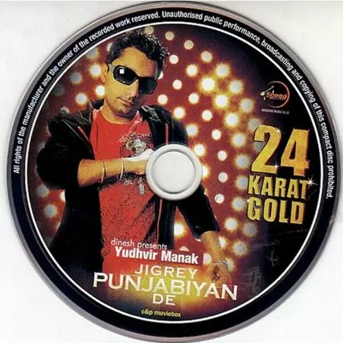 Jigrey Punjabiyan De Yudhvir Manak Mp3 Download Song - Mr-Punjab