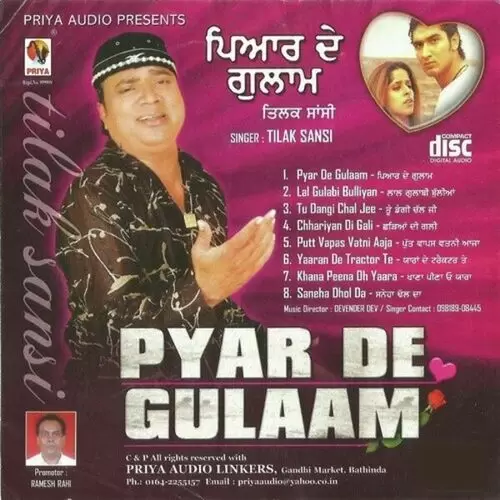 Pyar De Gulaam Songs