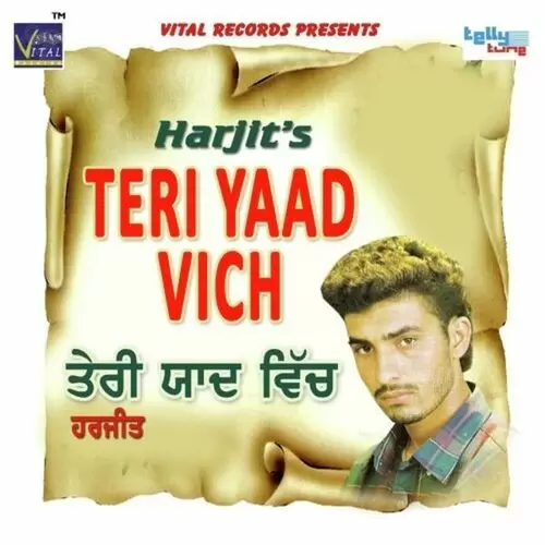 Teri Yaad Vich Harjit Mp3 Download Song - Mr-Punjab
