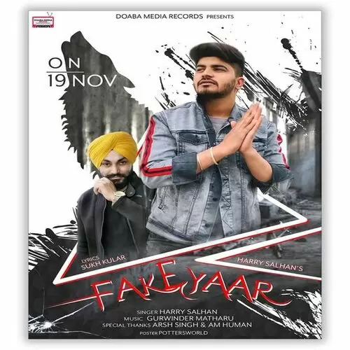 Fake Yaar Harry Salhan Mp3 Download Song - Mr-Punjab