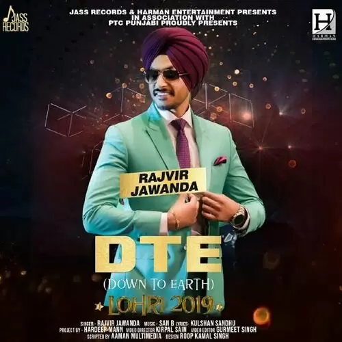 DTE (Down To Earth) Rajvir Jawanda Mp3 Download Song - Mr-Punjab