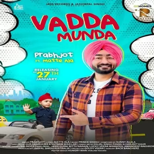Vadda Munda Ft. Matte Ala Prabhjot Mp3 Download Song - Mr-Punjab