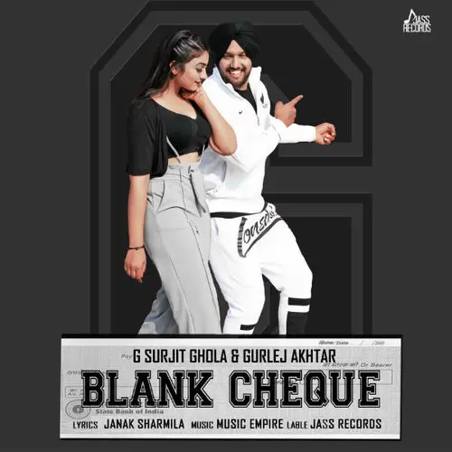 Blank Cheque Gurlez Akhtar Mp3 Download Song - Mr-Punjab