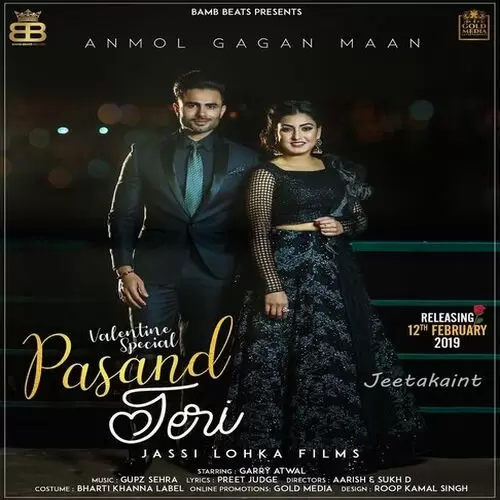 Pasand Teri Anmol Gagan Maan Mp3 Download Song - Mr-Punjab