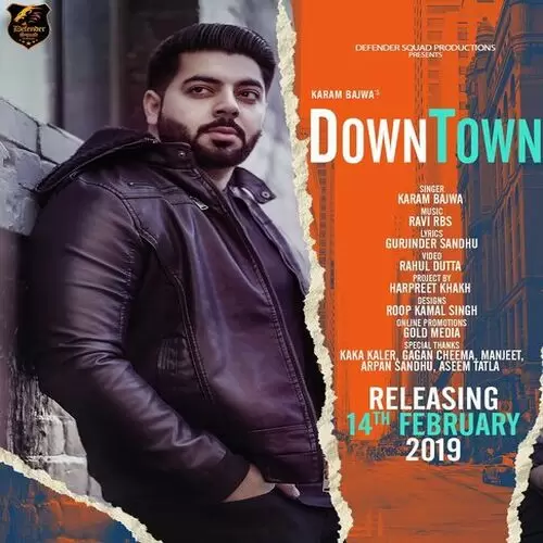 Downtown Karam Bajwa Mp3 Download Song - Mr-Punjab
