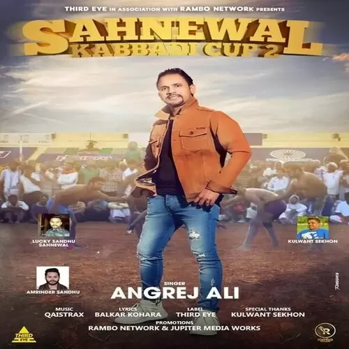 Sahnewal Kabbadi Cup 2 Angrej Ali Mp3 Download Song - Mr-Punjab
