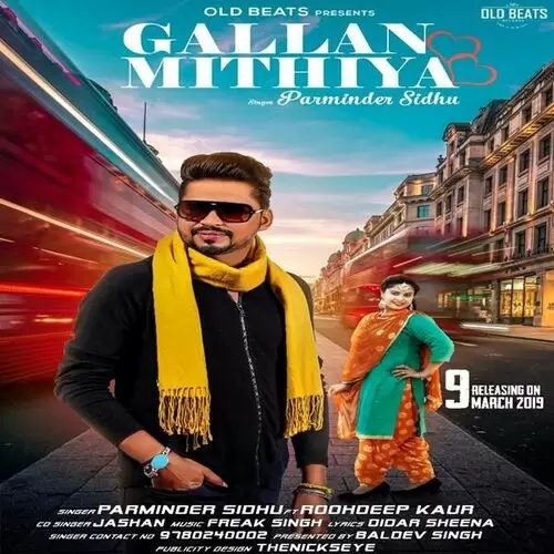 Gallan Mithiya Parminder Sidhu Mp3 Download Song - Mr-Punjab