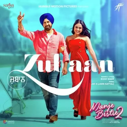 Zubaan (Manje Bistre 2) Ricky Khan Mp3 Download Song - Mr-Punjab