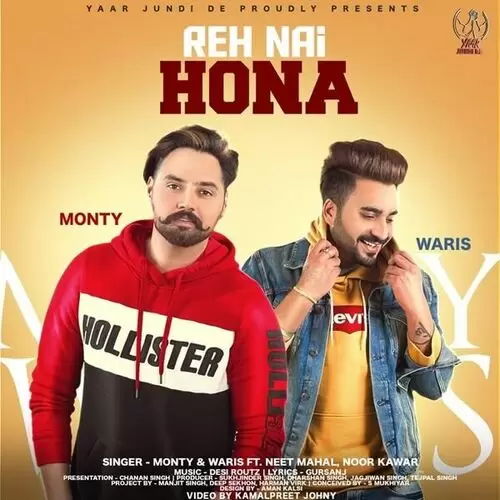 Reh Nhi Hona Monty Mp3 Download Song - Mr-Punjab