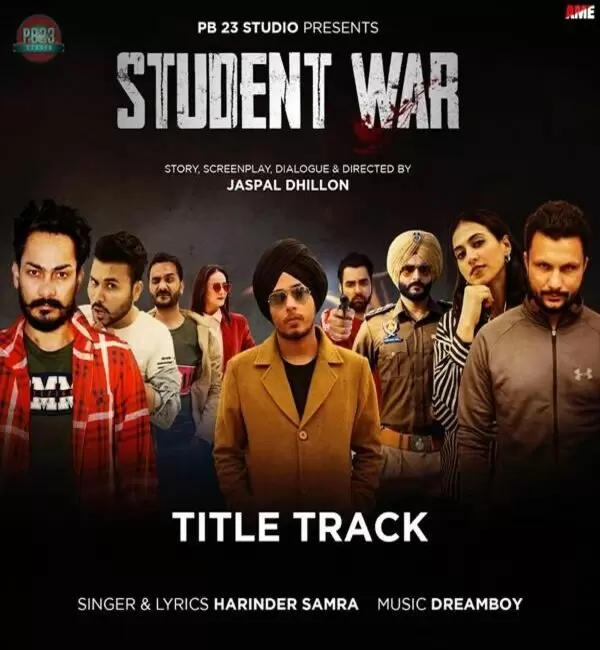 Student War Title Track Harinder Samra Mp3 Download Song - Mr-Punjab