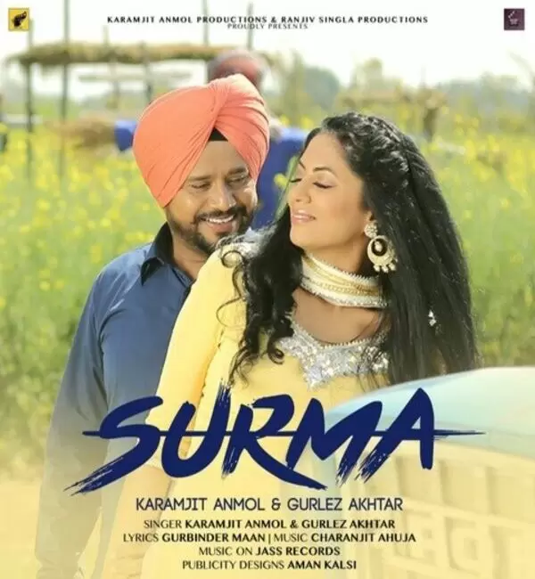 Surma (Mindo Taseeldarni) Karamjit Anmol Mp3 Download Song - Mr-Punjab