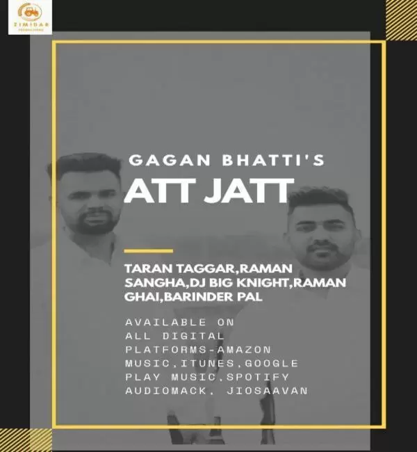 Att Jatt Gagan Bhatti Mp3 Download Song - Mr-Punjab