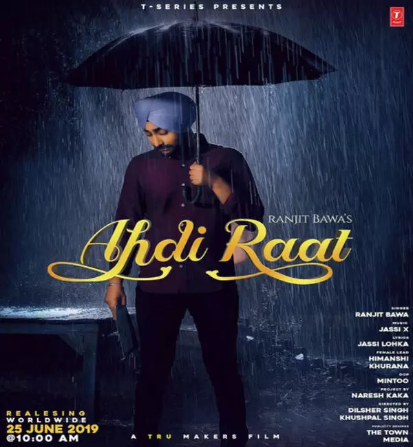 Adhi Raat Ranjit Bawa Mp3 Download Song - Mr-Punjab