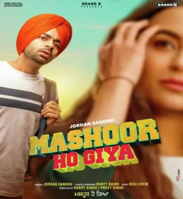 Mashoor Ho Giya Jordan Sandhu Mp3 Download Song - Mr-Punjab