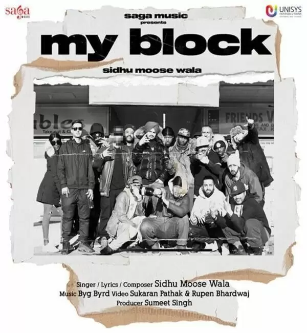 My Block Sidhu Moose Wala Mp3 Download Song - Mr-Punjab