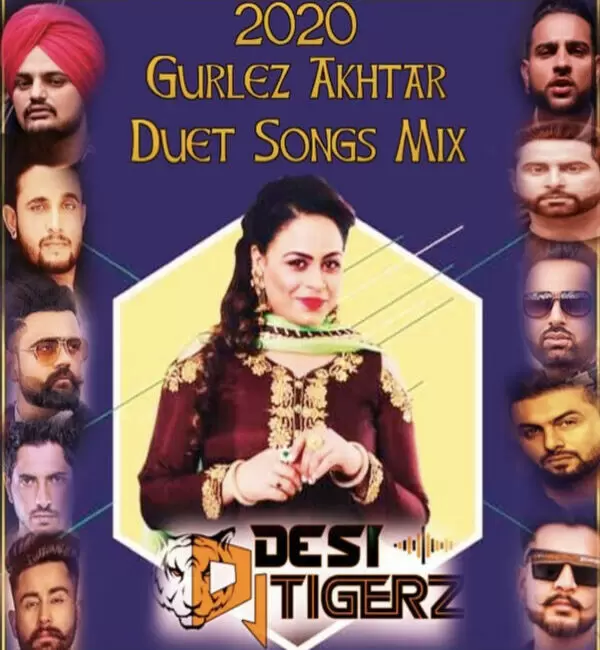 Gurlez Akhtar MegaMix Dj Desi Tigerz Mp3 Download Song - Mr-Punjab