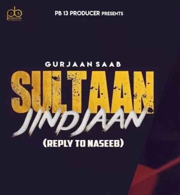 Sultaan Jindjaan (Reply To Naseeb) Gurjaan Saab Mp3 Download Song - Mr-Punjab