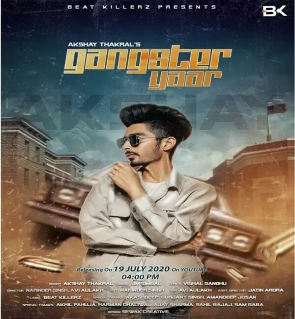 Gangster Yaar Akshay Thakral Mp3 Download Song - Mr-Punjab