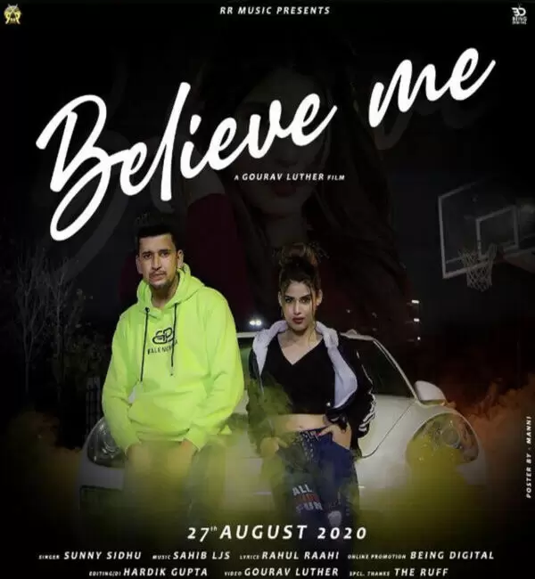 Believe Me Sunny Sidhu Mp3 Download Song - Mr-Punjab