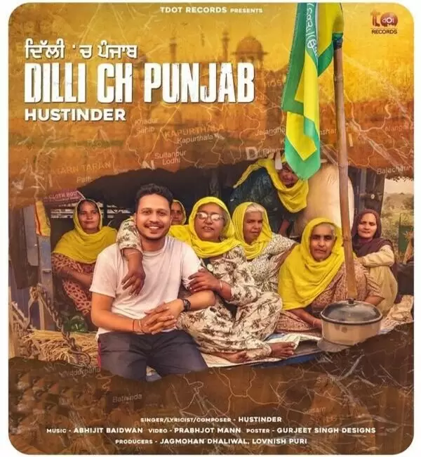Dilli Ch Punjab Hustinder Mp3 Download Song - Mr-Punjab