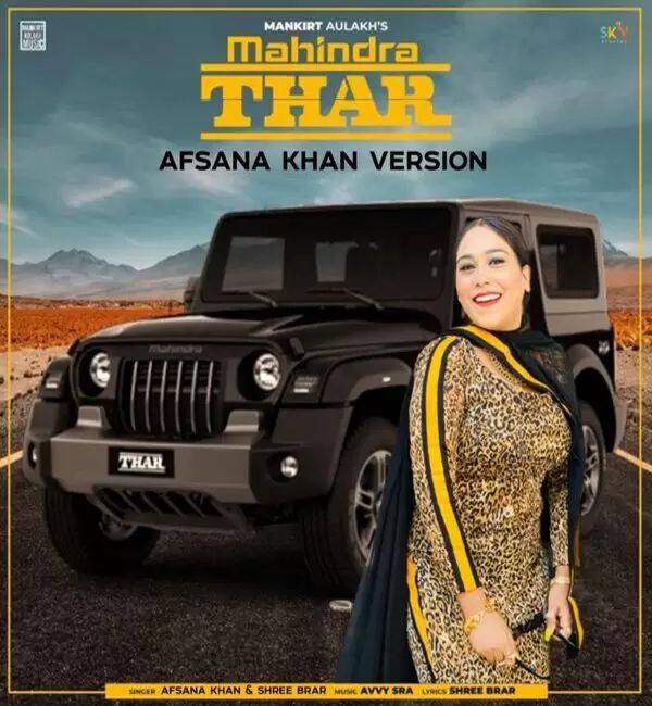 Mahindra Thar (female Version) Afsana Khan Mp3 Download Song - Mr-Punjab