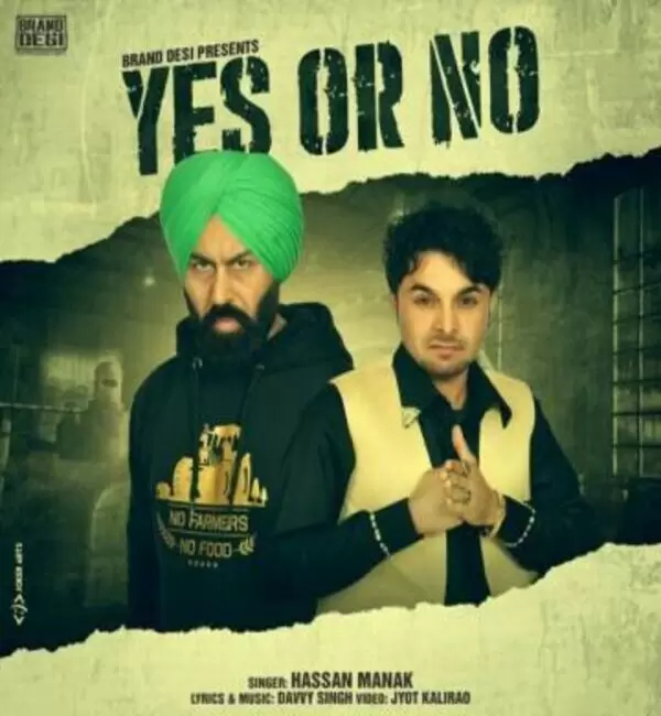 Yes Or No Hassan Manak Mp3 Download Song - Mr-Punjab