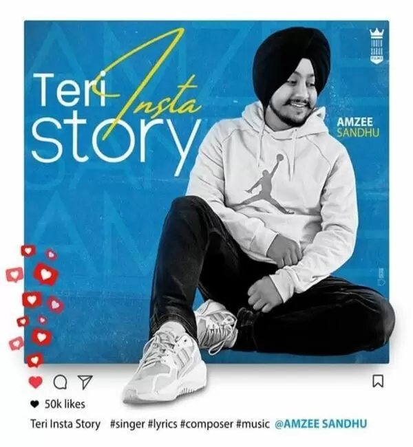 Teri Insta Story Amzee Sandhu Mp3 Download Song - Mr-Punjab