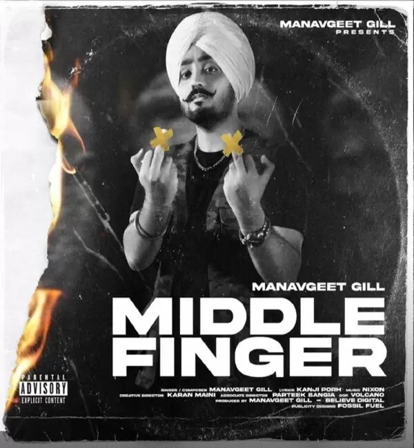 Middle Finger Manavgeet Gill Mp3 Download Song - Mr-Punjab