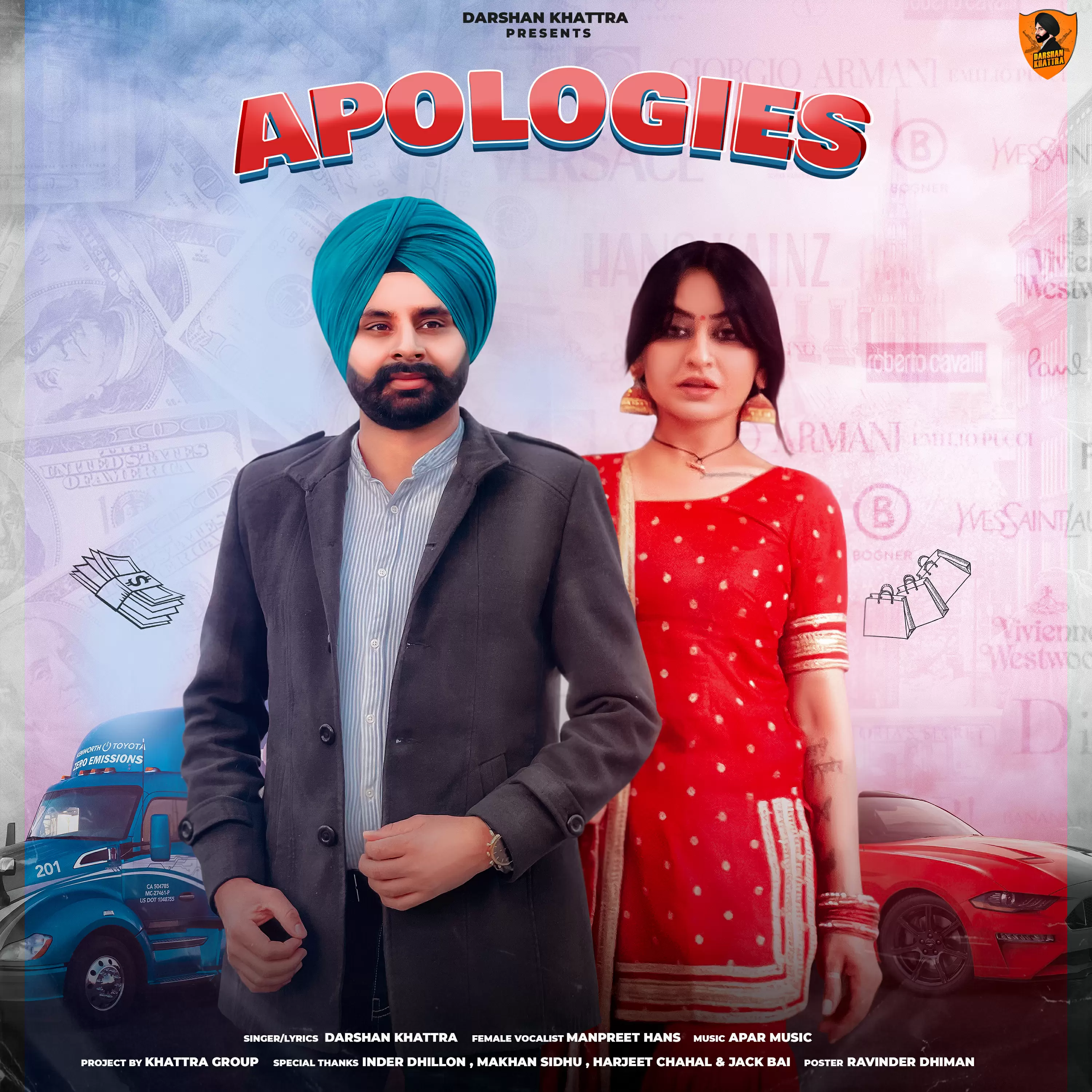 Apologies Darshan Khattra Mp3 Download Song - Mr-Punjab