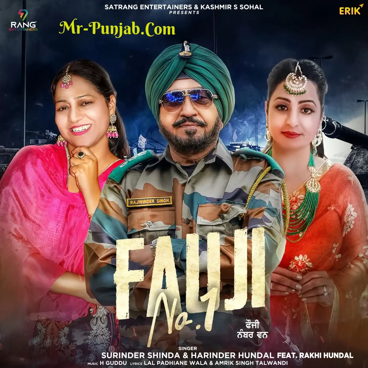Fauji No Surinder Shinda Mp3 Download Song - Mr-Punjab