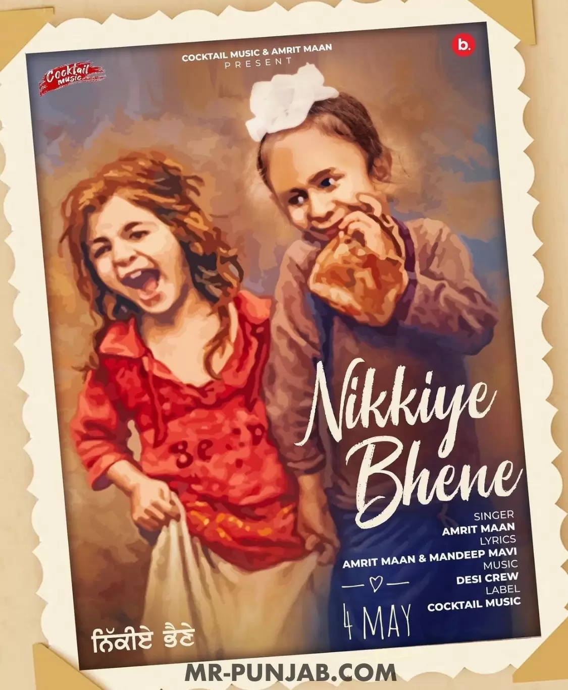 Nikkiye Bhene Amrit Maan Mp3 Download Song - Mr-Punjab